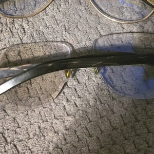 Cartier Black and Gold Sunglasses